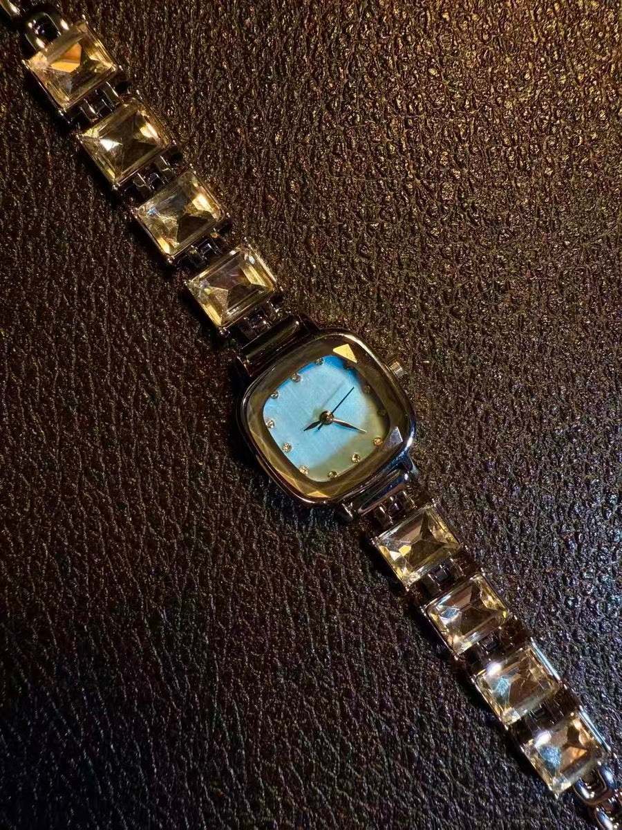 Vintage古着 Crystal Watch キラキラ腕時計