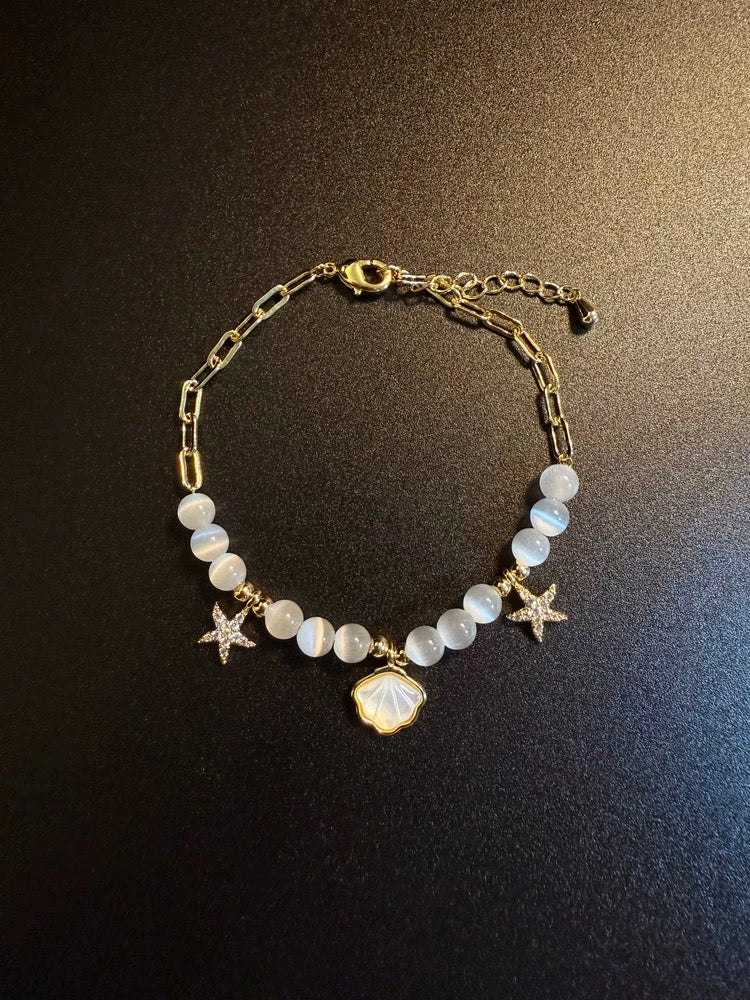 NewVintage Shell opal Bracelet