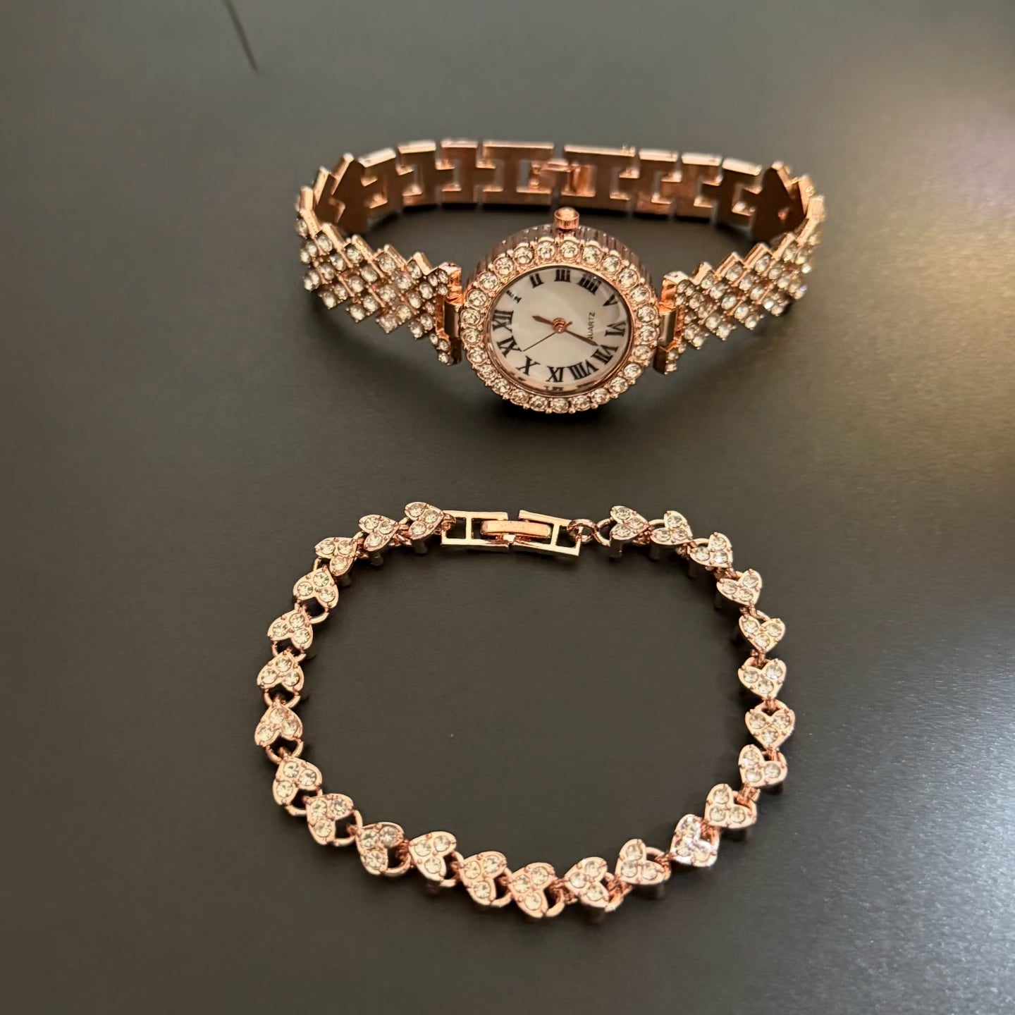 ヴィンテージ古着スタイル【Time｜心に刻む想い】ウォッチ（ブレスレット付き）
