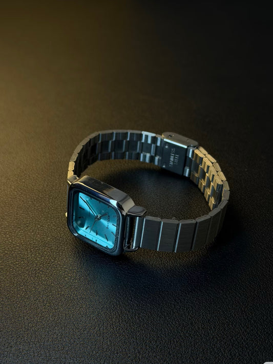 ヴィンテージ古着｜Caelum Vitrum 腕時計｜瑠璃の黄昏窓（ブルー）
