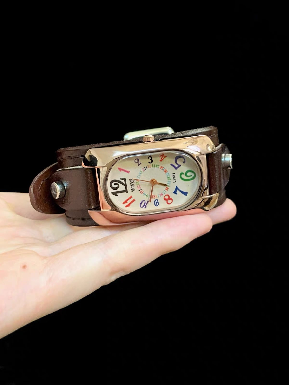 ヴィンテージ古着スタイル【Eyes Holding Time｜時を見つめる瞳】ウォッチ