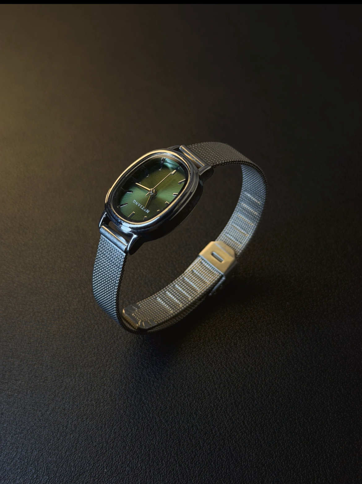 Vintage Style｜Viridis Lunula｜碧の揺らぎを刻む腕時計
