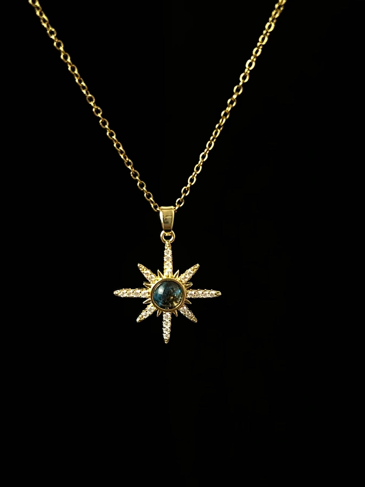 Vintage 古着｜蒼月の星芒・ネックレス