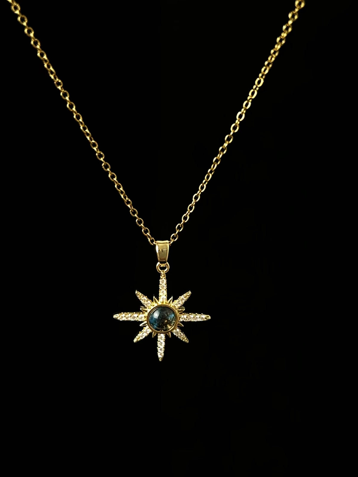 Vintage 古着｜蒼月の星芒・ネックレス
