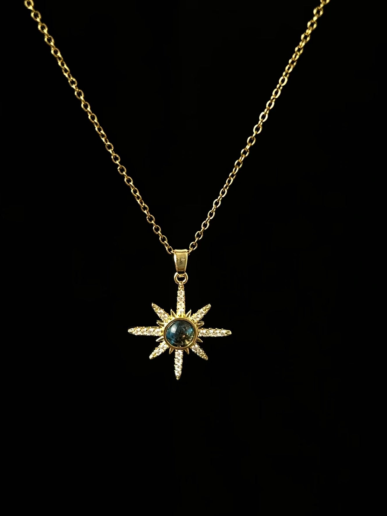 Vintage 古着｜蒼月の星芒・ネックレス