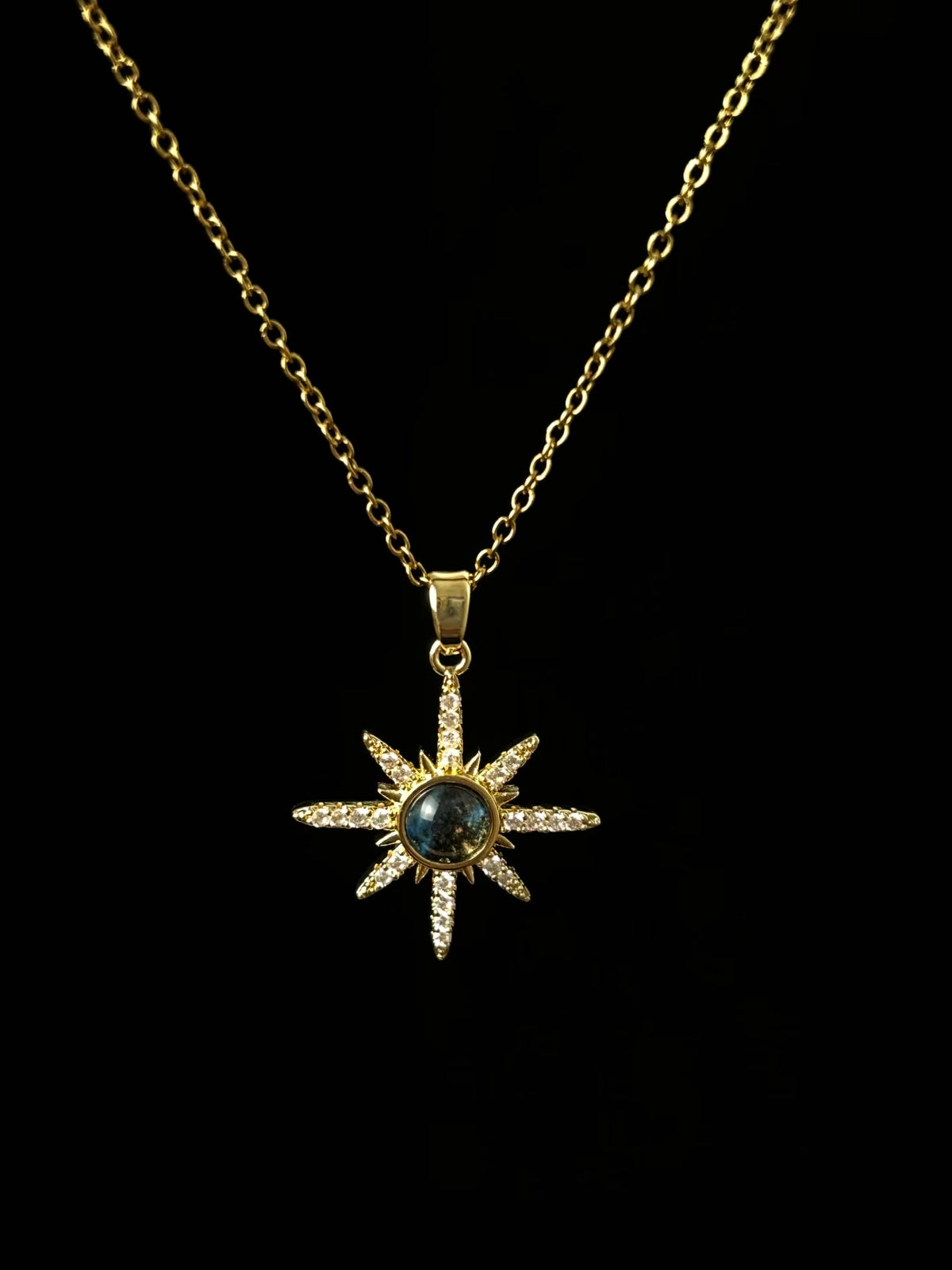 Vintage 古着｜蒼月の星芒・ネックレス