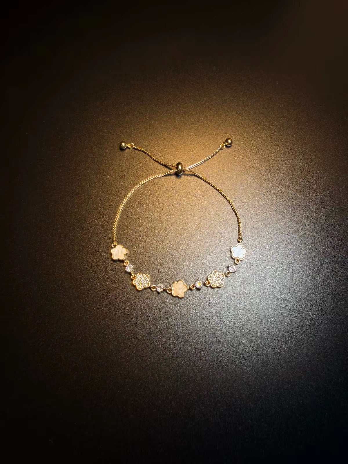 古着風ヴィンテージ「Pearl Clover」アクセサリー