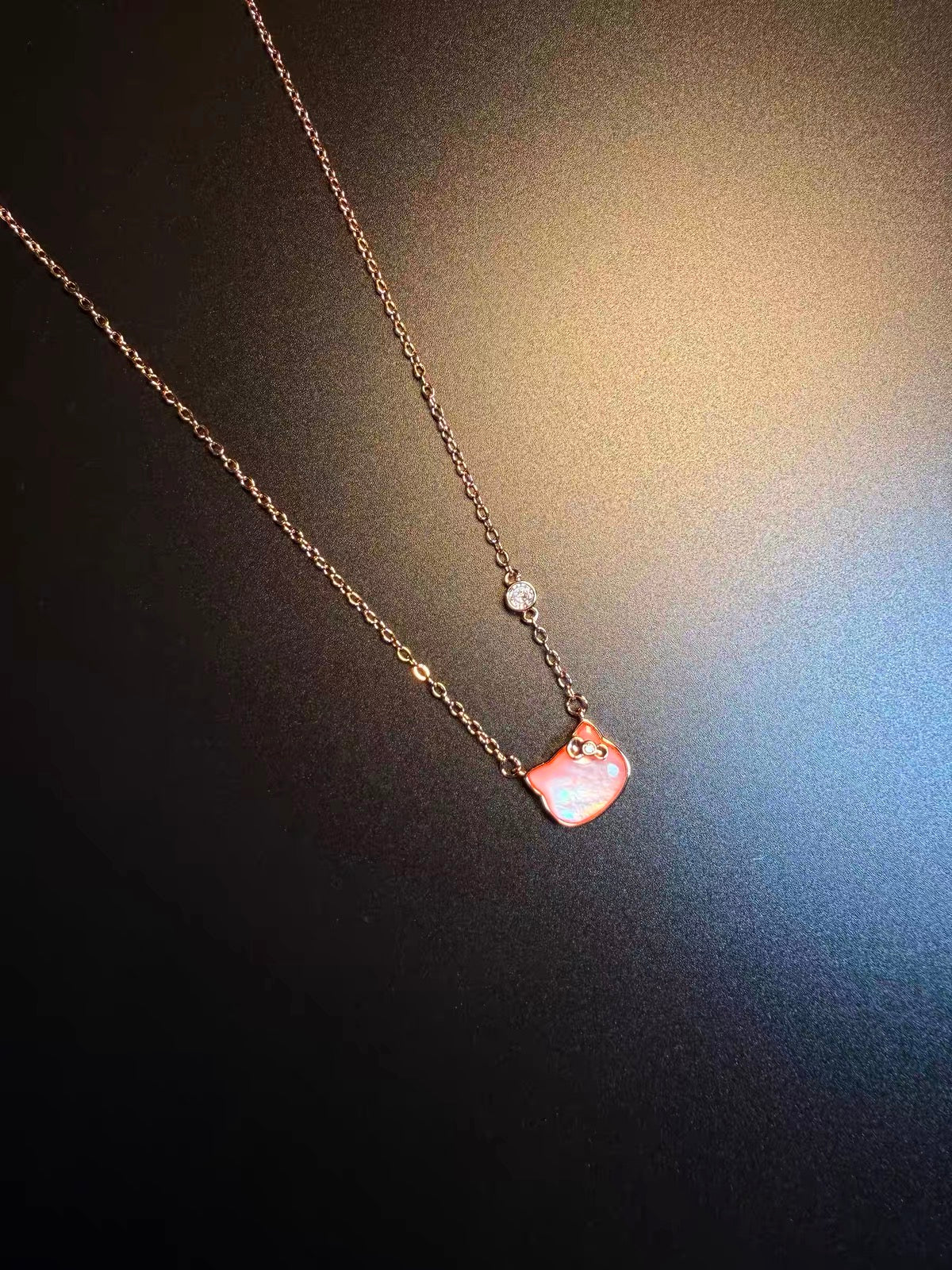 New Vintage 古着風「Cat Shell」ネックレス