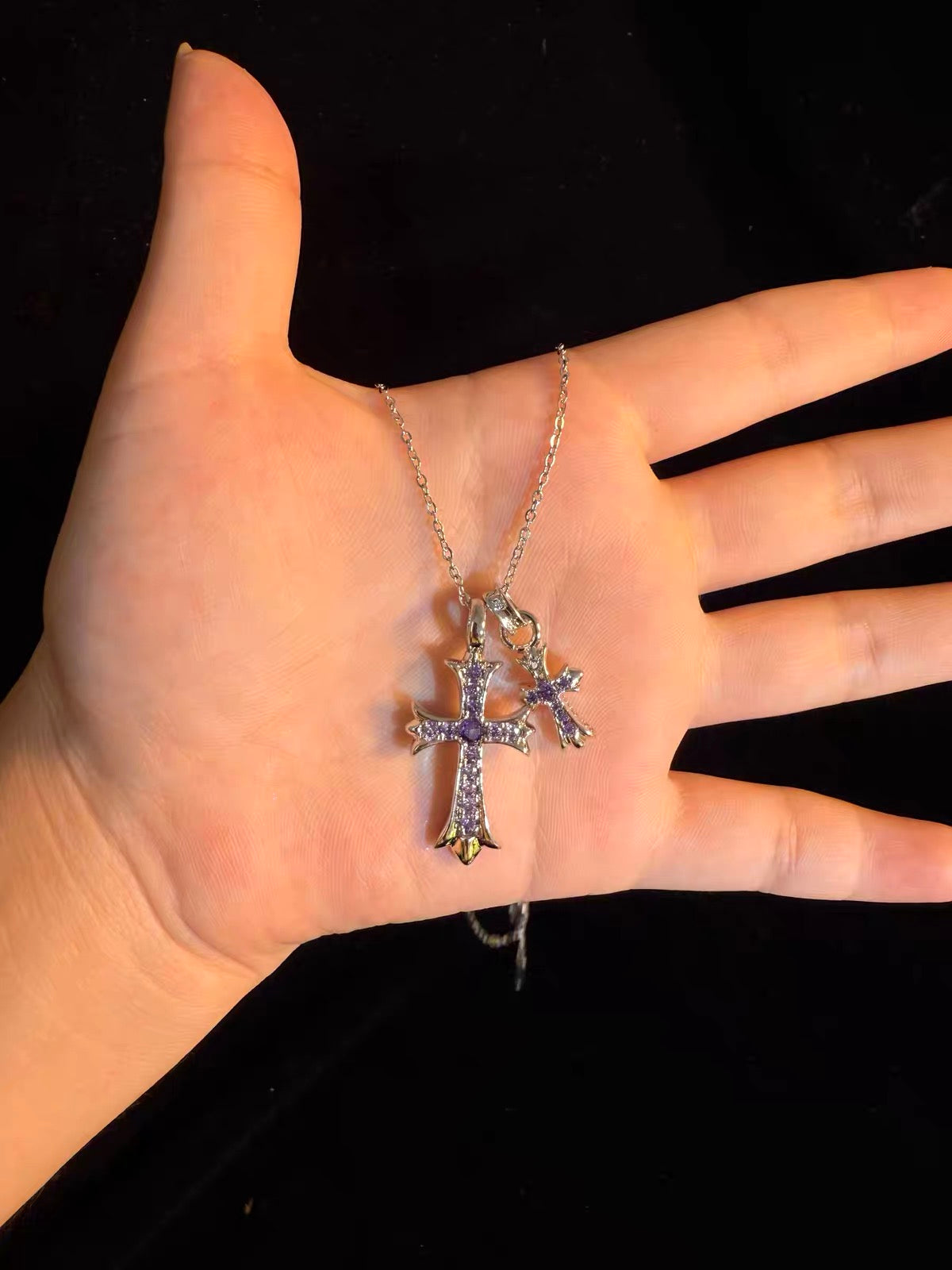 New Vintage 古着風「Dusk Crux」ネックレス