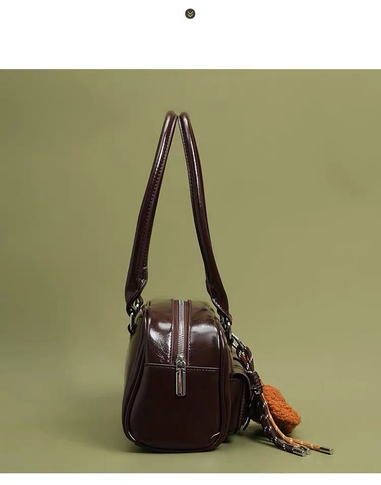 Vintage 古着 上質感レトロ ワンショルダーバッグ