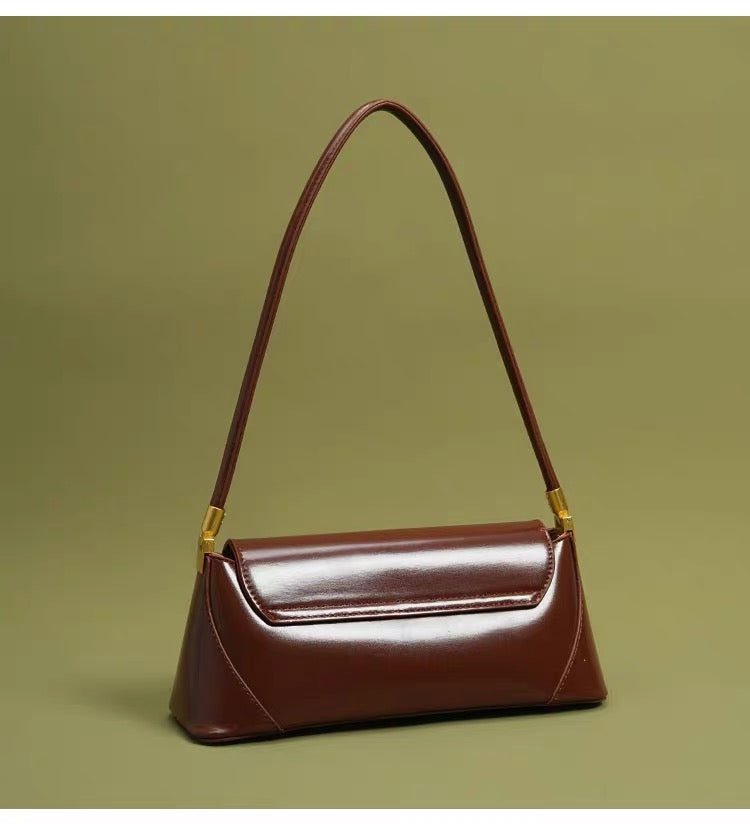 Vintage 古着 上質感レトロ 通勤ワンショルダーバッグ