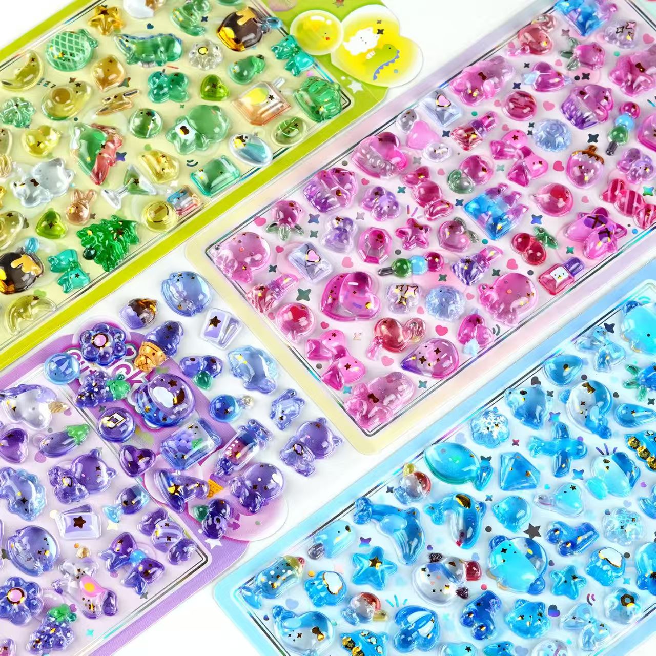 3D立体シール【高透明・厚手タイプ】